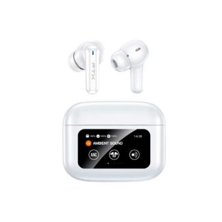AURICULAR CON MICROFONO FTX E56L-WH BT/MIC/ANC/TOUCH/IPX6 BLANCO C/PANT LED