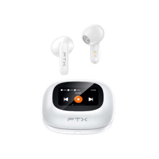 AURICULAR CON MICROFONO FTX E97L-WH BT/MIC/TOUCH/IPX6 BLANCO C/PANT LED
