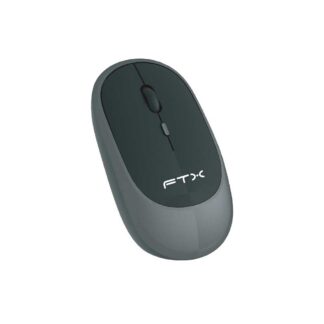 MOUSE FTX WIRELESS DUAL-MODE MWB59 1600DPI/4 BOTONES/RECARGABLE/GRIS CON NEGRO