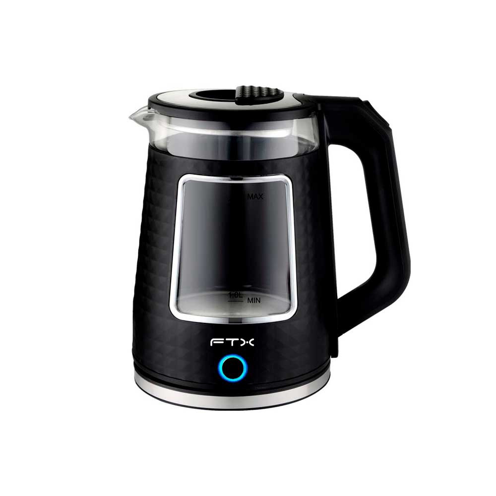 HERVIDORA ELECTRICA FTX 2L 2200W 220V NEGRO EK2-150